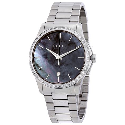 gucci silver watch prices|gucci watch women silver.